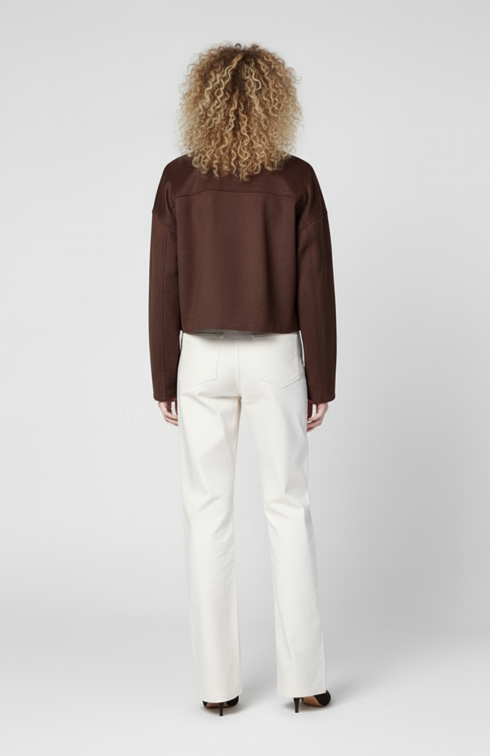 Flora Overjas | Suede jas met Comfortabel Design