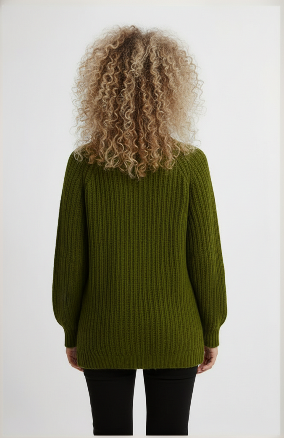 Giorgia Women's Turtleneck | Oversized | Side Slit | Knitted