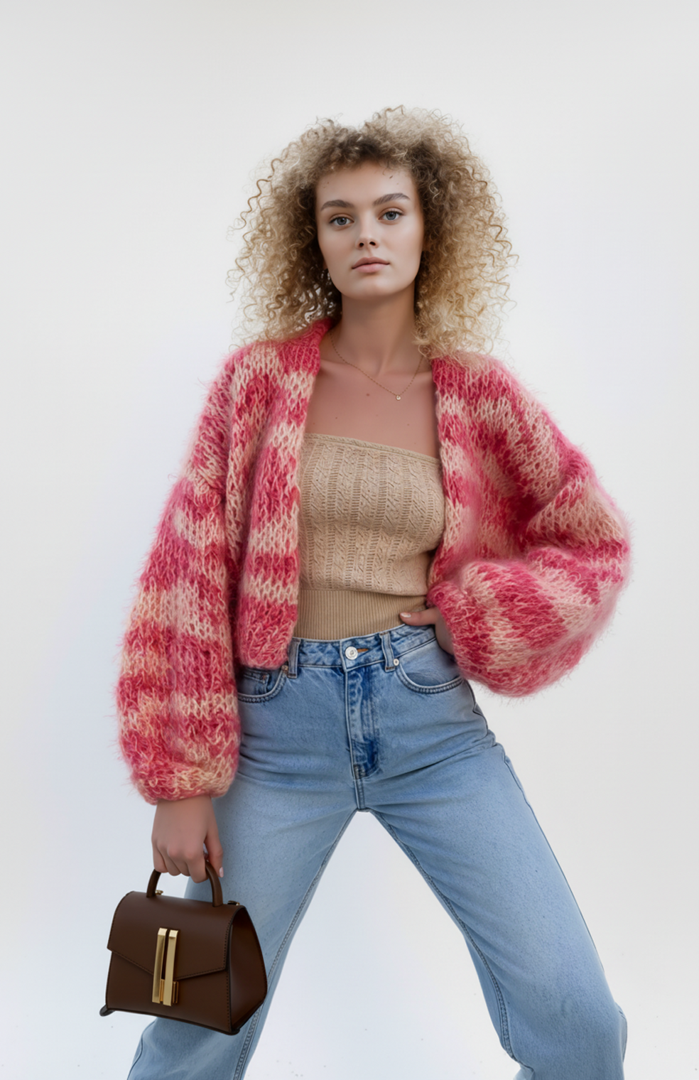 Eira Vest | Luxe Pofmouwen met oversized fit