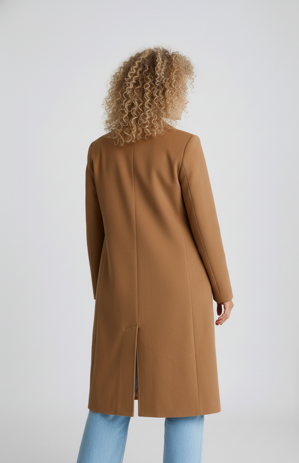 Alva Lange Trenchcoat | Elegante Drape Jasje