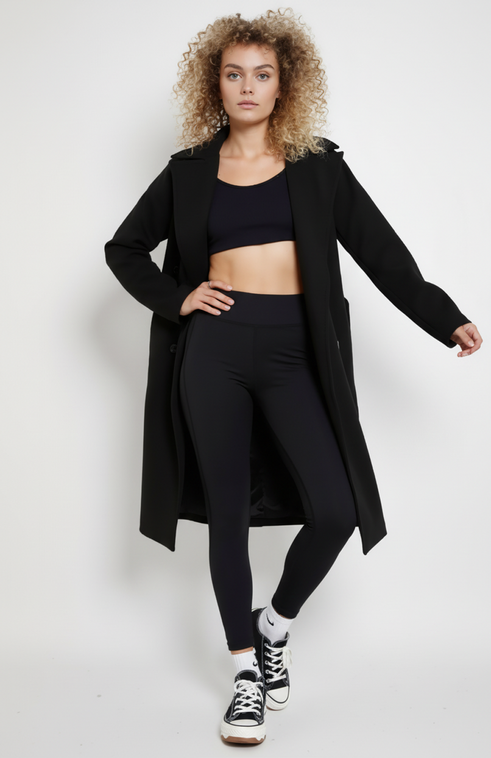 Celina Trenchcoat Dames | Elegante Pasvorm met Ceintuur