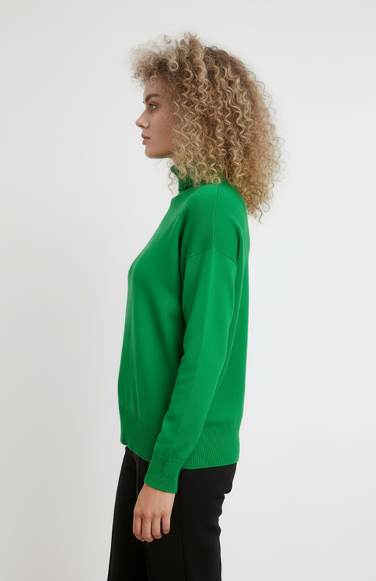 Cecilie Coltrui | Losvallend Model met Hoge Kraag